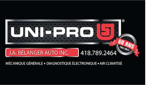 UNIPRO - J.A. Bélanger Auto Inc.